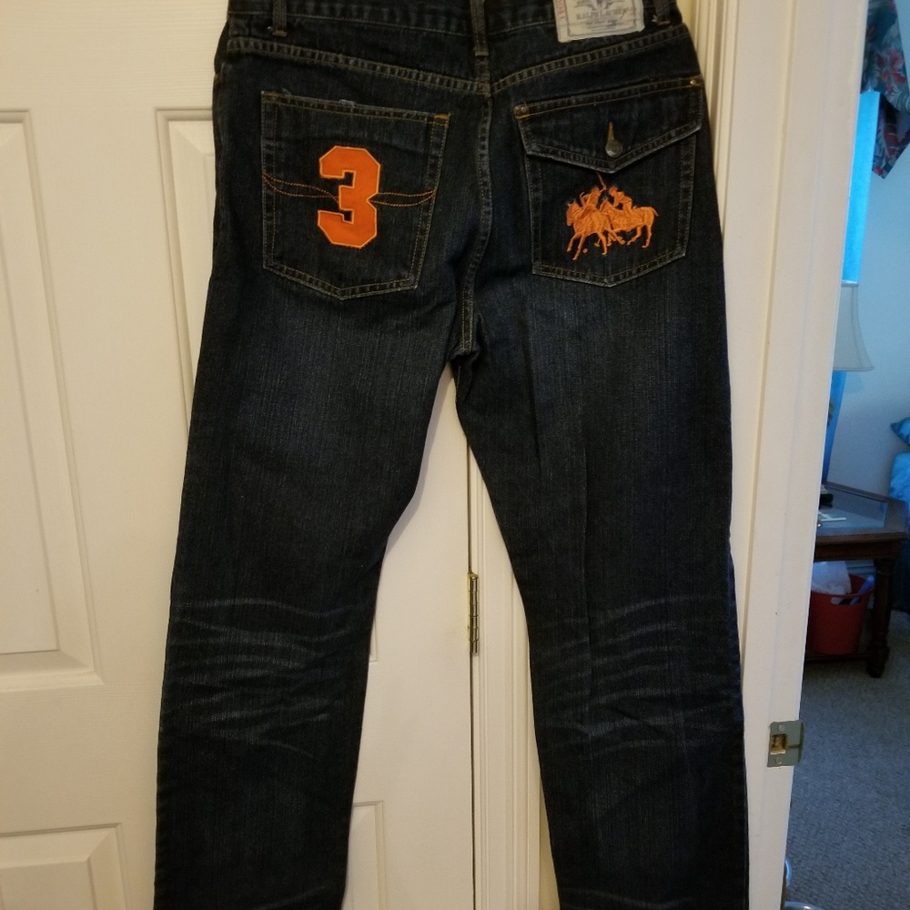 Mens polo jeans
